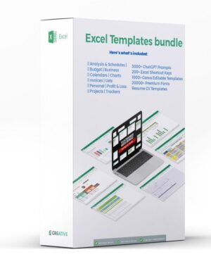 Best Excel Templates Bundle  Free Download